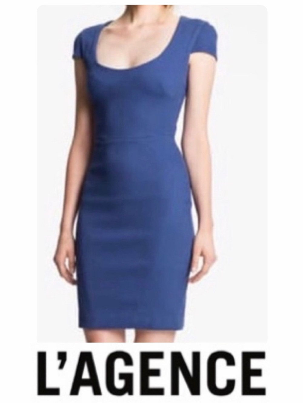L’AGENCE Blue Dress